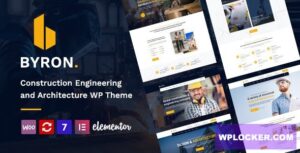 Byron v1.17 - Construction and Engineering WordPress Theme