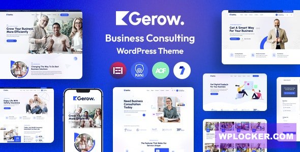 Gerow v1.0 - Business Consulting WordPress Theme