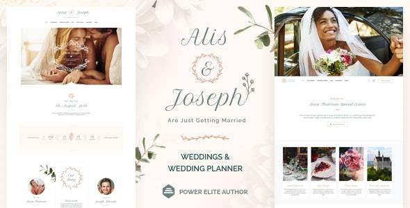 Alis v14.1 - Wedding Planner WordPress Theme